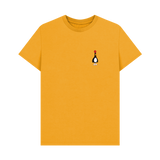 Mustard Printed T-shirt Front
