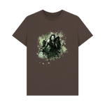 Chocolate Printed T-shirt Front