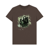 Chocolate Printed T-shirt Front