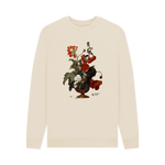 Oat Printed Sweater Front