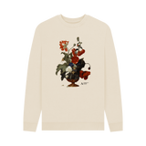 Oat Printed Sweater Front