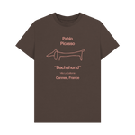 Chocolate Printed T-shirt Front