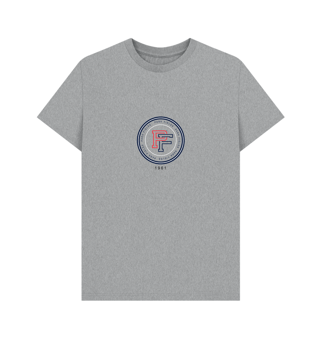 Athletic Grey Printed T-shirt