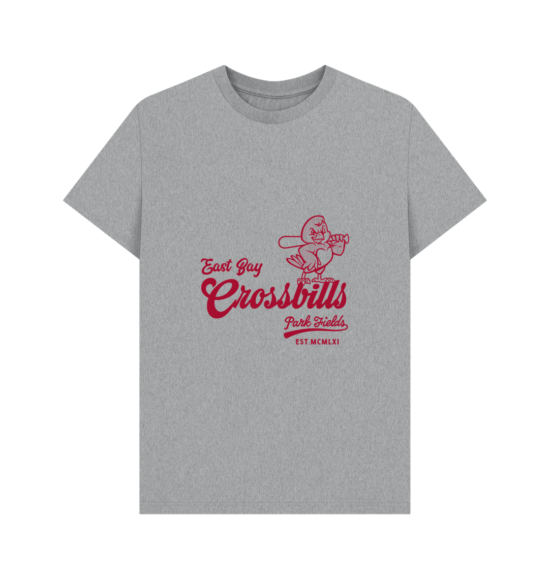 Athletic Grey Printed T-shirt
