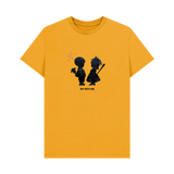 Mustard Printed T-shirt Front