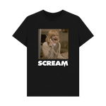 Black Printed T-shirt Front