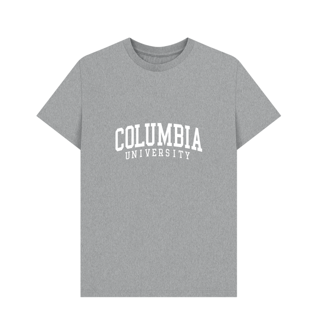 Athletic Grey Printed T-shirt