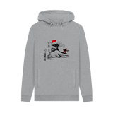 Light Heather Printed Hoody Front