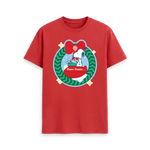 Red Printed T-shirt Front