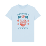 Sky Blue Printed T-shirt