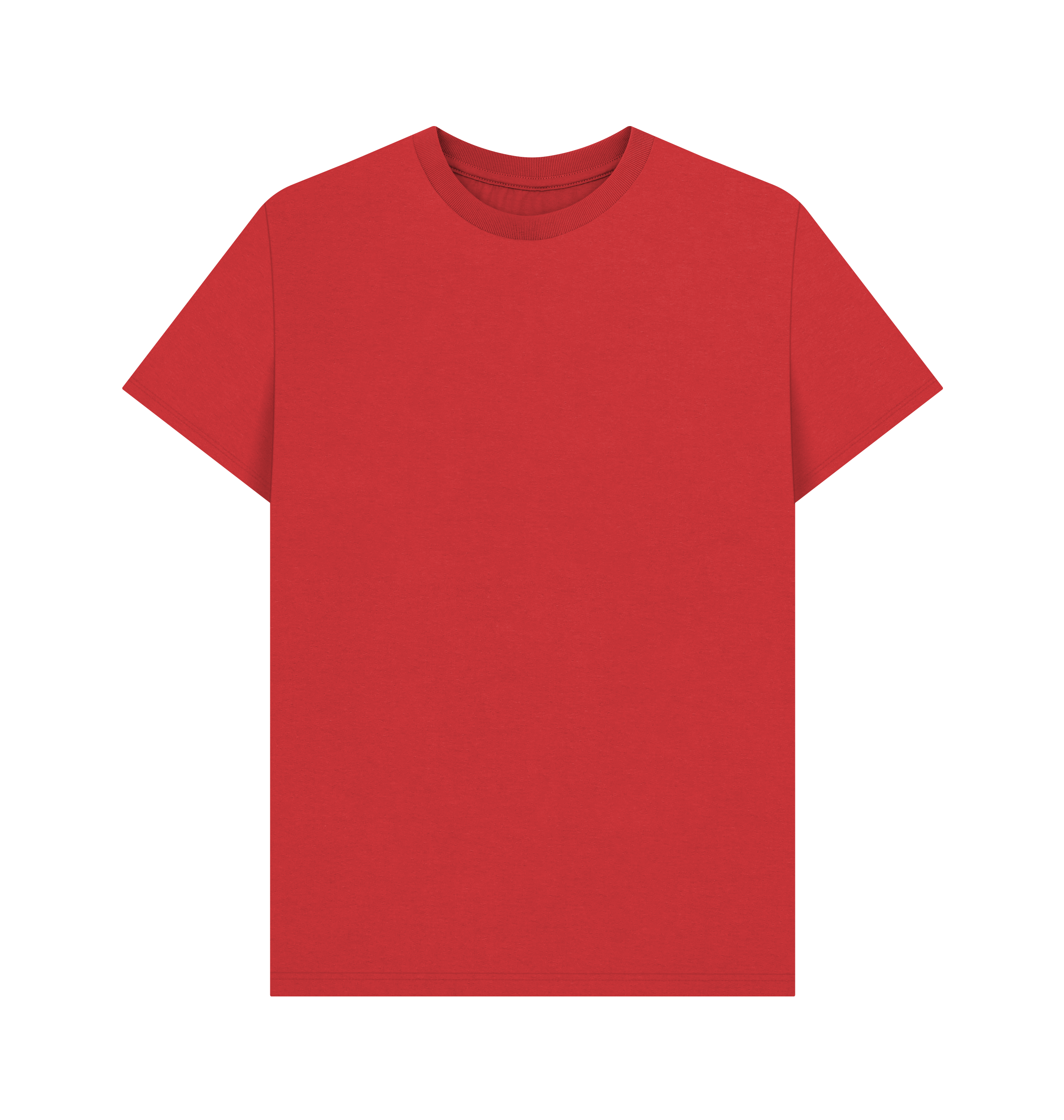 Red Printed T-shirt Front