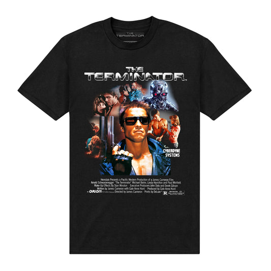 The Terminator Cyberdyne Systems Black T-Shirt