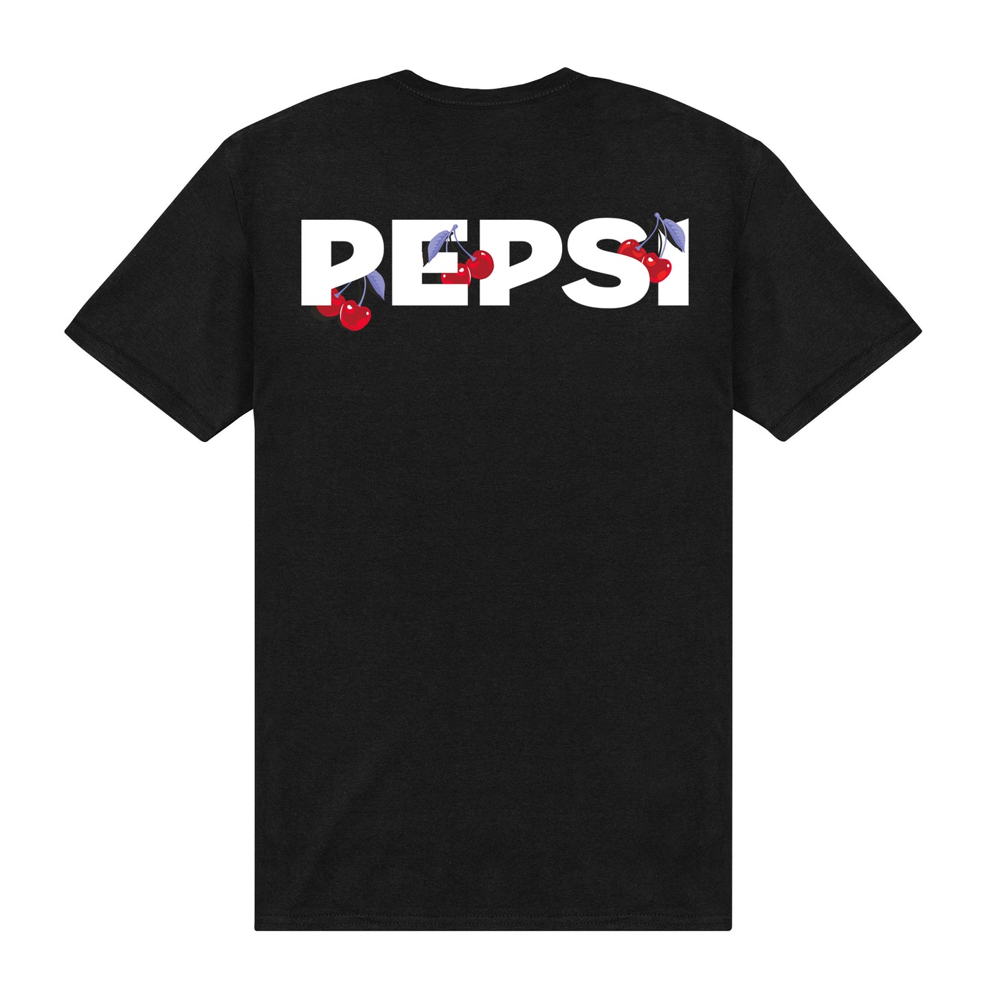 Cherry Pepsi Black T-Shirt