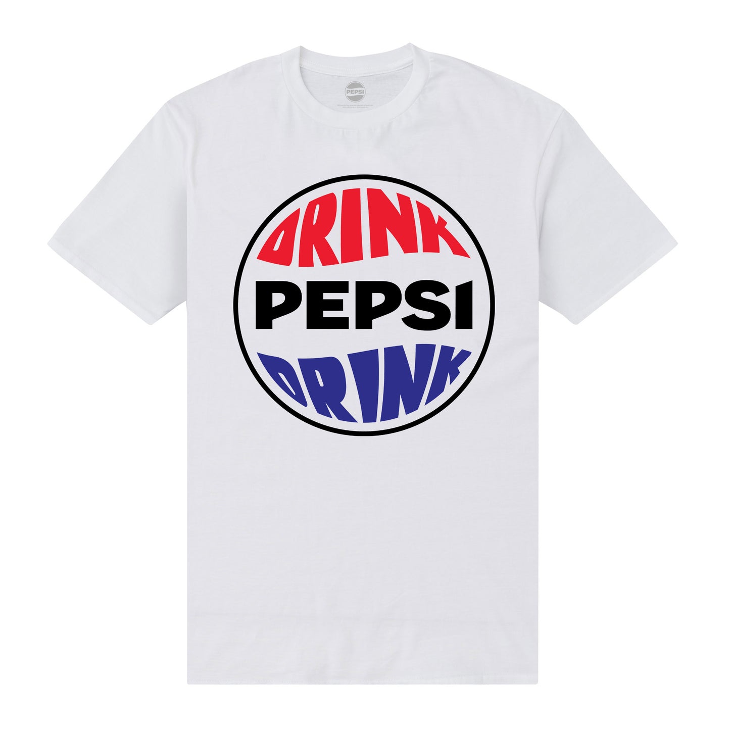 Pepsi Classic Logo White T-Shirt