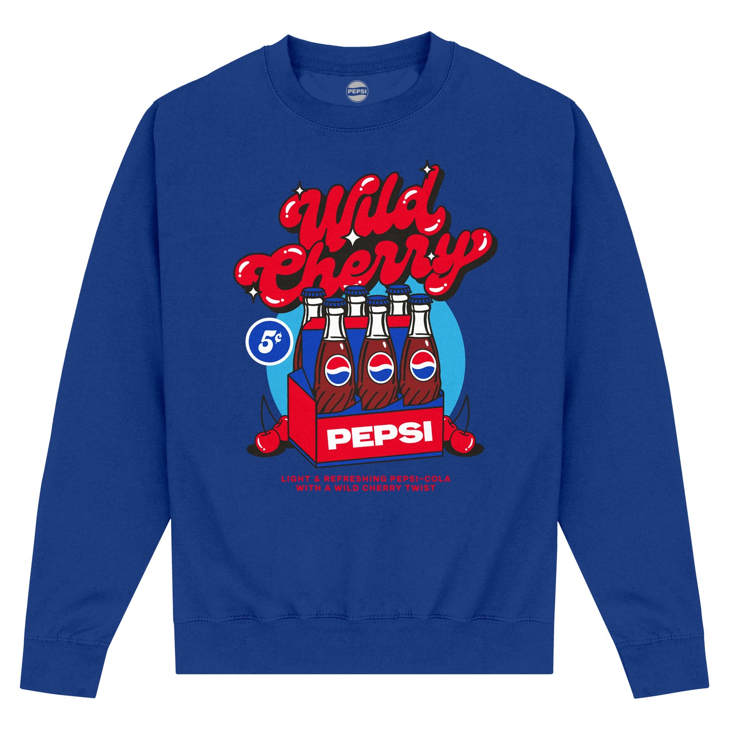 Wild Cherry Pepsi Blue Sweatshirt