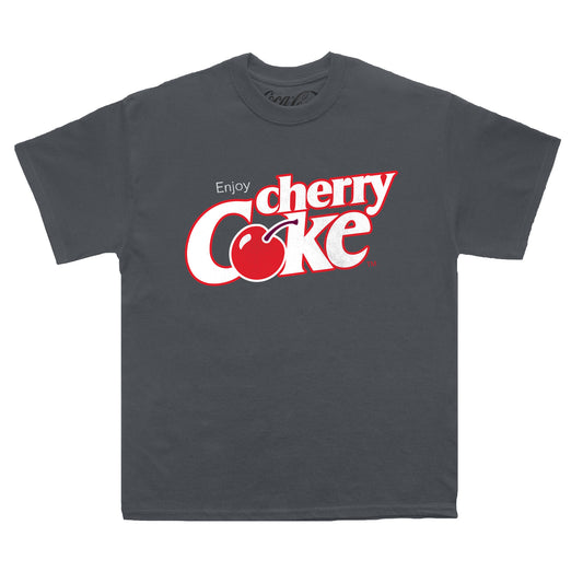 Coca Cola Cherry Coke Charcoal T-Shirt