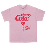 Coca Cola Cherry Coke Light Pink T-Shirt