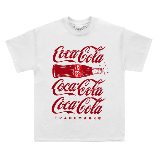 Coca Cola Spliced White T-Shirt