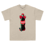 Coca Cola Bottle Bow Sand T-Shirt