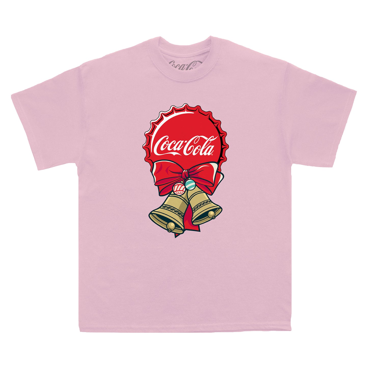 Coca Cola Bow Bells Light Pink T-Shirt