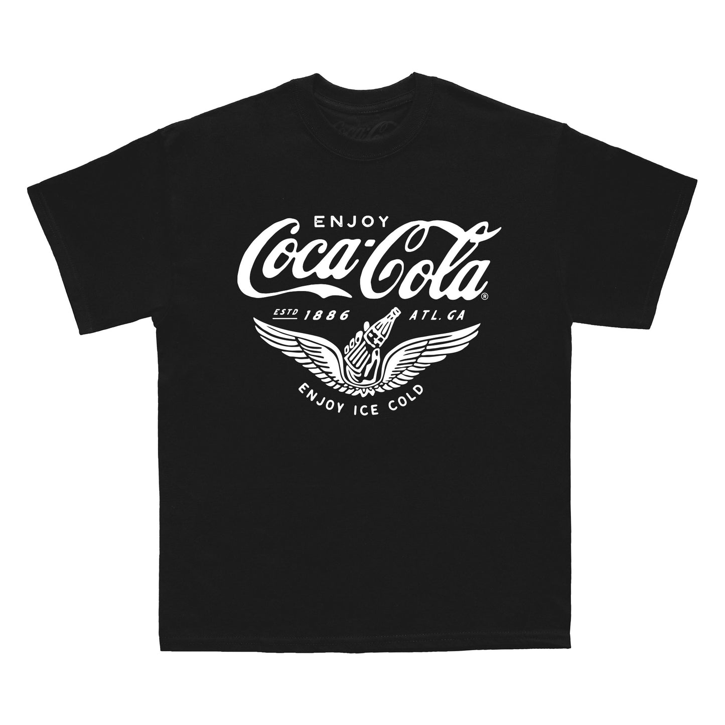 Coca Cola Wings Black T-Shirt