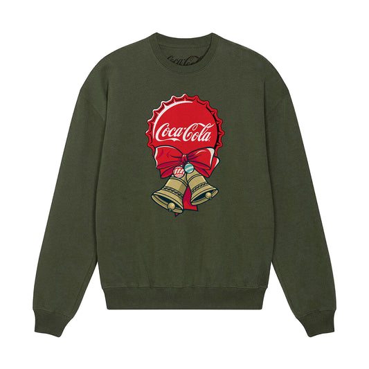 Coca Cola Bow Bells Green Sweatshirt