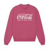 Coca Cola Logo Pink Sweatshirt