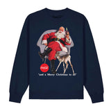 Coca Cola Santa Navy Sweatshirt