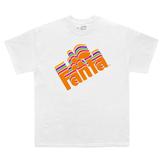 Fanta Repeat Logo White T-Shirt