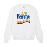 Fanta Graphic Logo White Sweatshirt