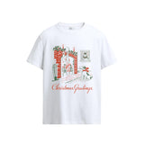 Pierce Archive Christmas Greetings White T-Shirt