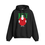 Pierce Archive Jolly Santa Black Hoodie