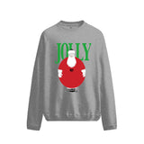 Pierce Archive Jolly Santa Light Heather Sweatshirt