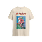 Pierce Archive Night Before Christmas Oat T-Shirt