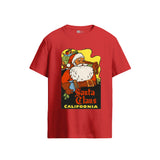 Pierce Archive Santa Claus California Red T-Shirt