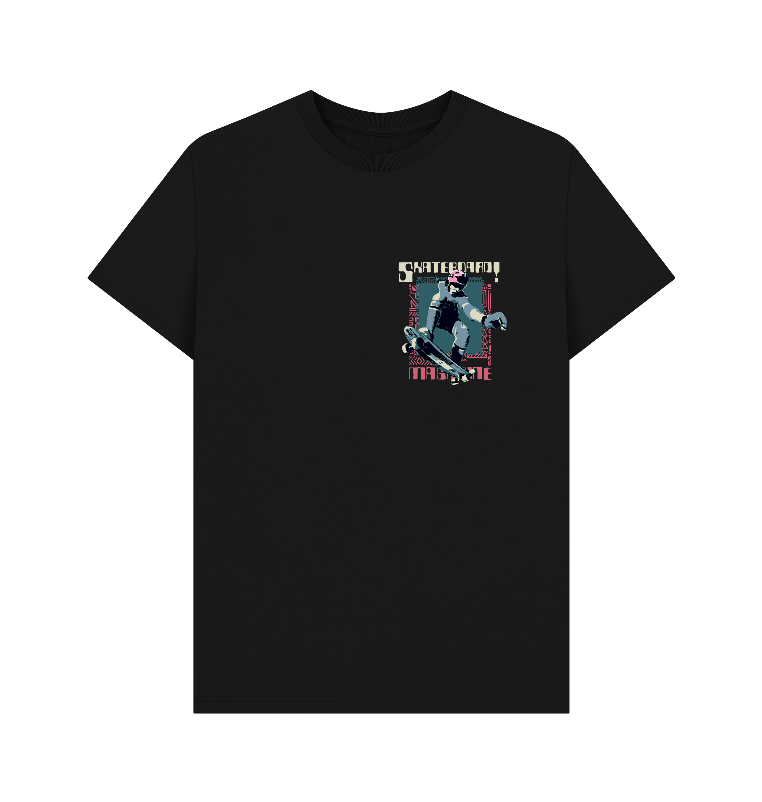 Black Printed T-shirt