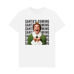 White Printed T-shirt Front