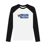 Black-White Printed Baseball T-shirt Front