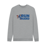 Light Heather Printed Sweater Front