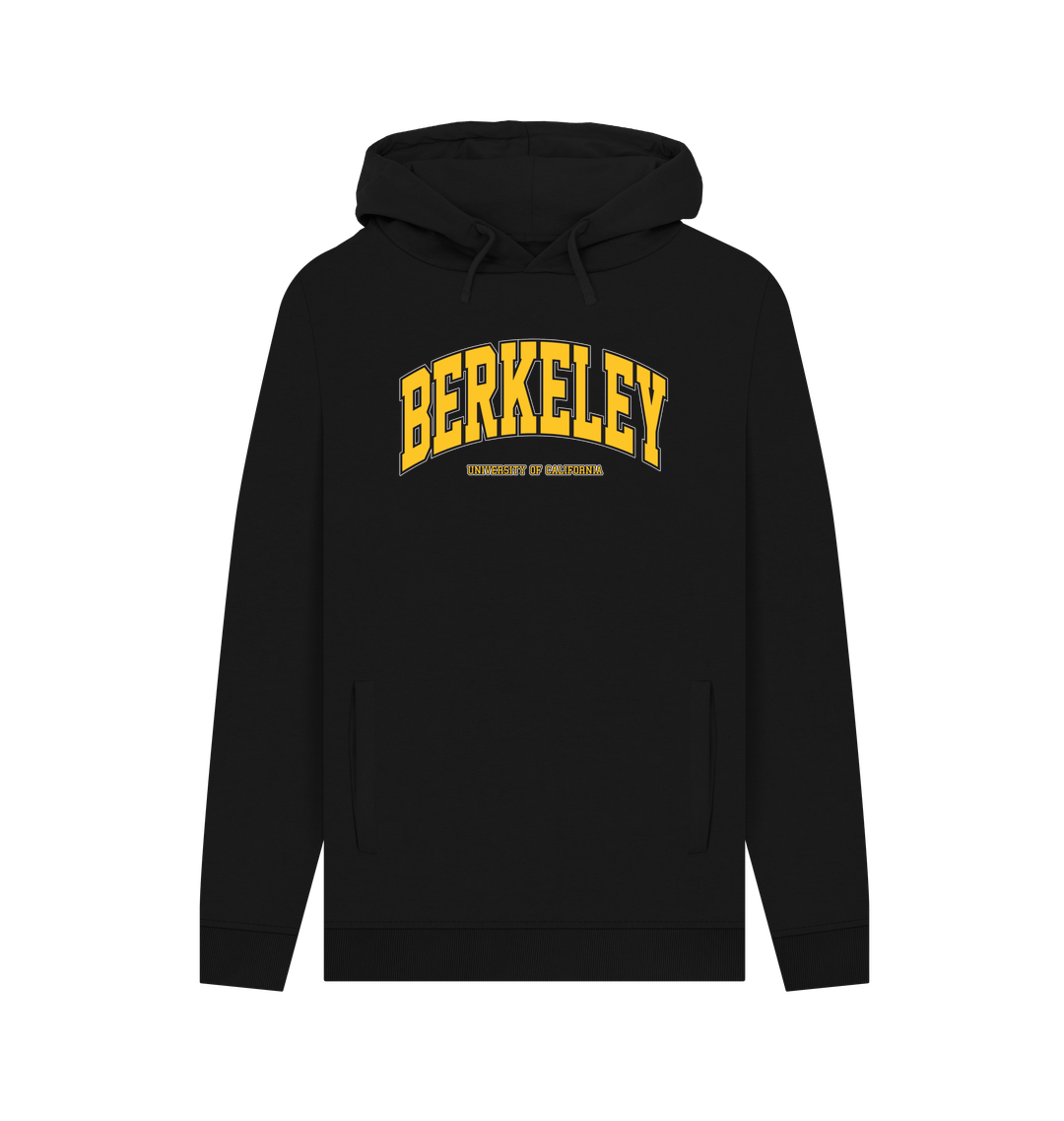 Black Printed Hoody Front