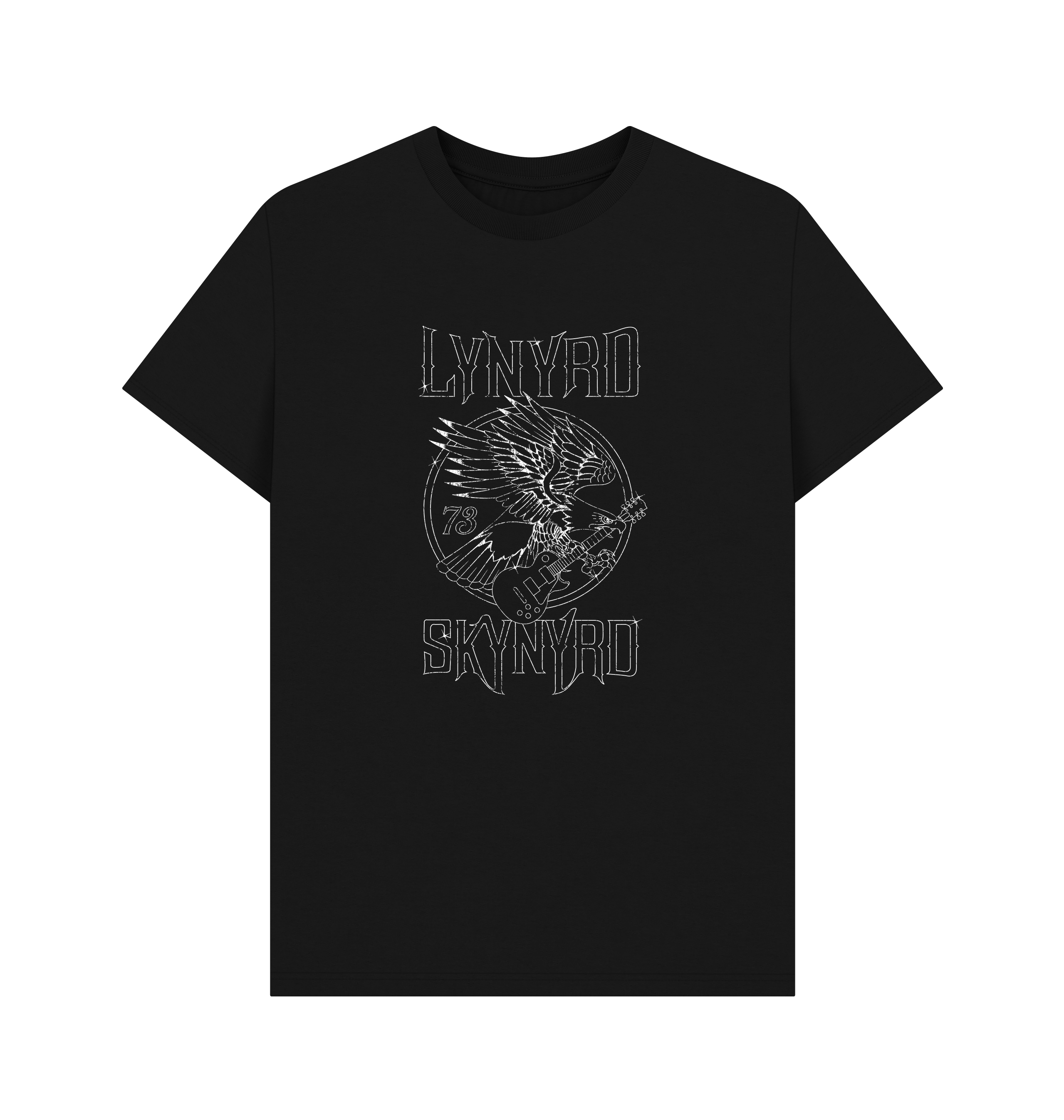 Black Printed T-shirt