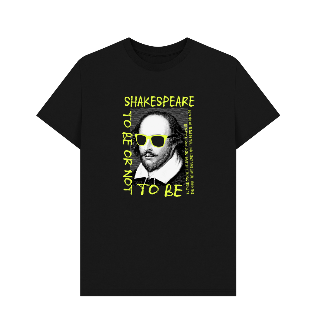 Black Printed T-shirt Front