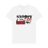White Printed T-shirt Front