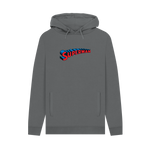 Slate Grey Printed Hoody Front