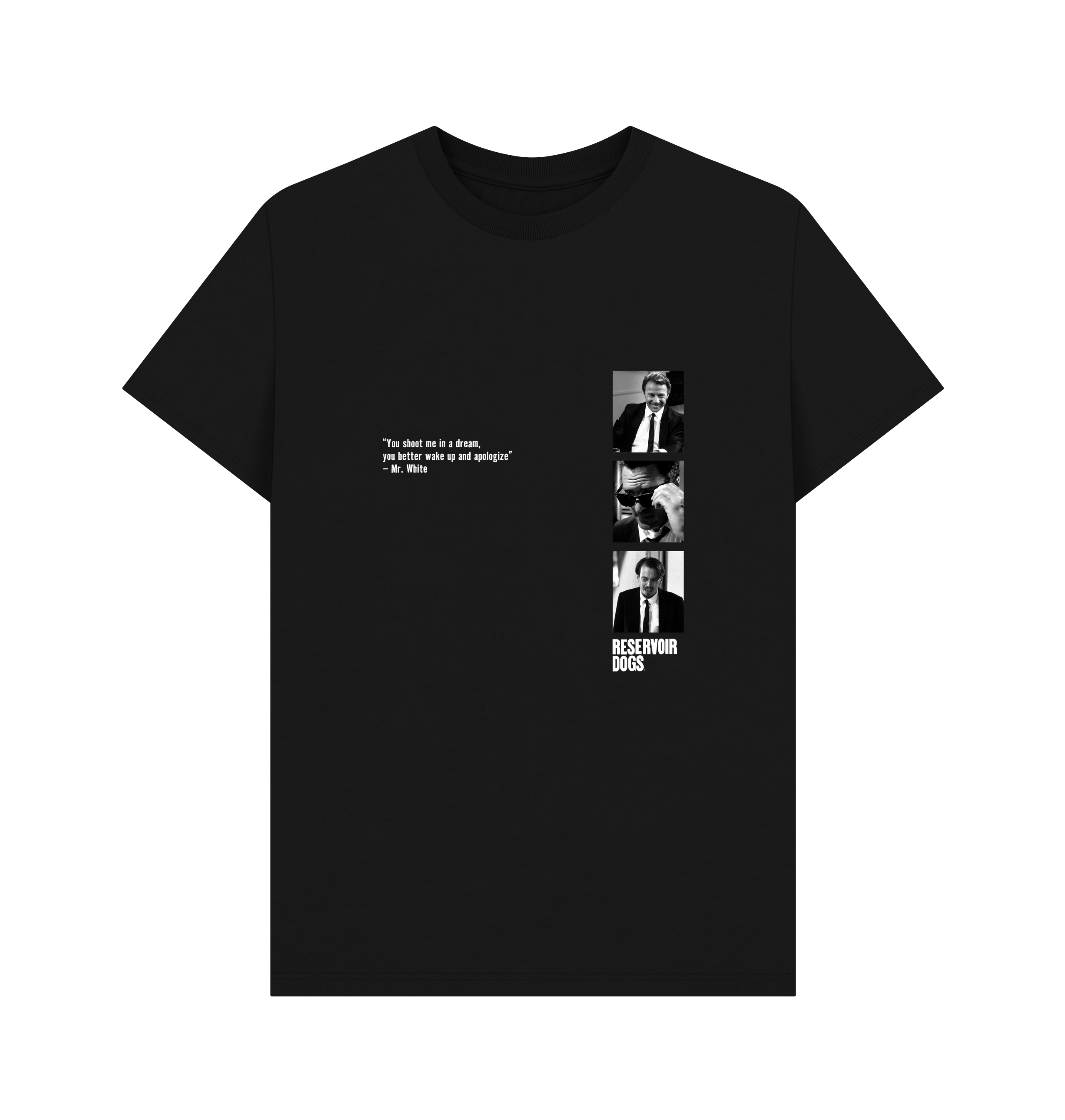 Black Printed T-shirt