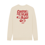 Oat Printed Sweater Back