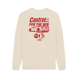 Oat Printed Sweater Back