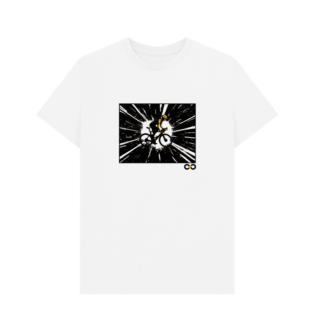 White Printed T-shirt Front