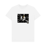White Printed T-shirt Front