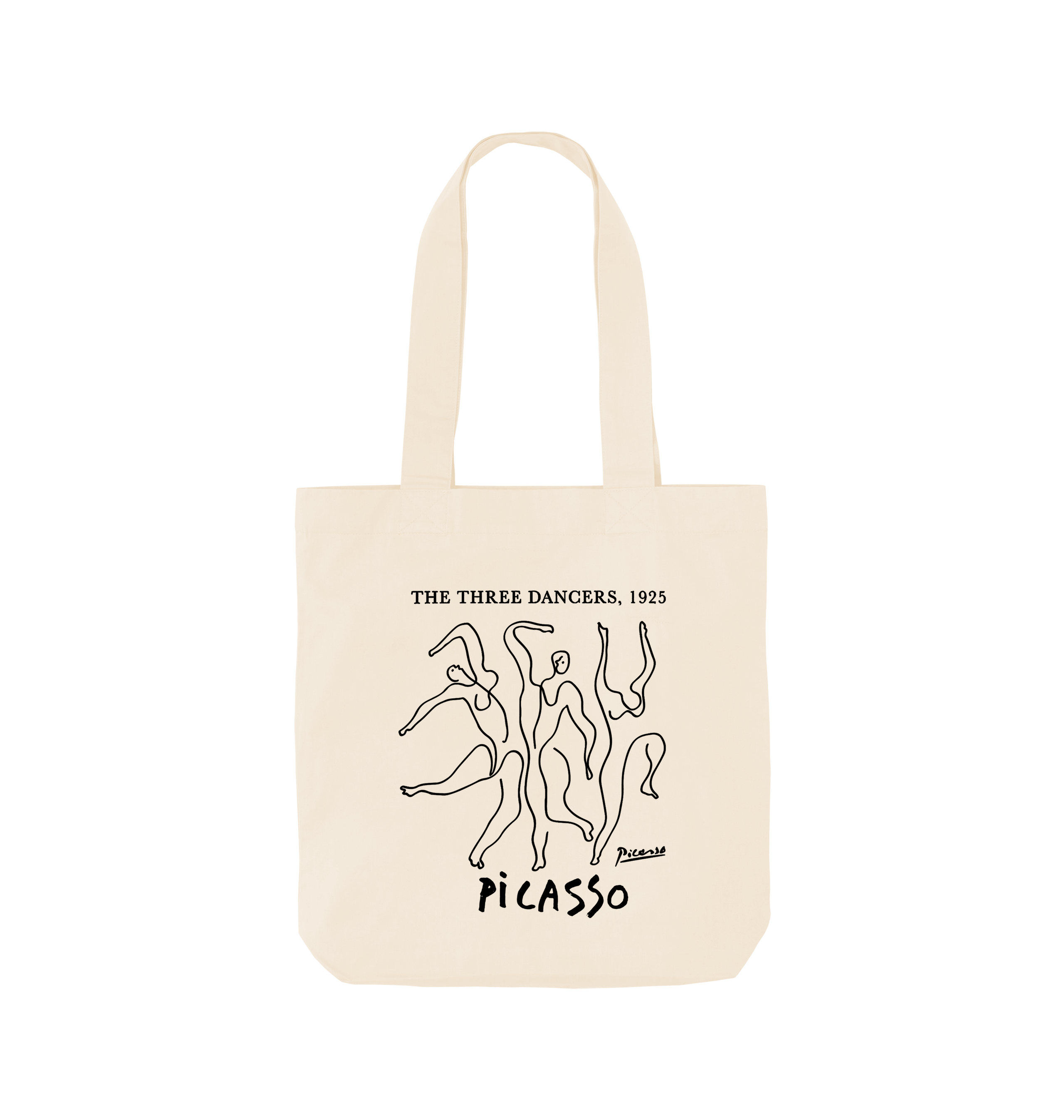 Natural Printed Bag
